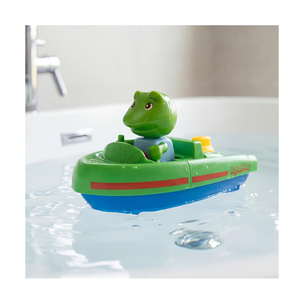 AquaPlay Waterway Accessory, Speedboat with Wind-up Mechanism