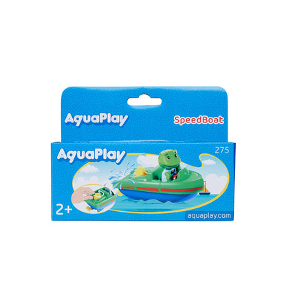 AquaPlay Waterway Accessory, Speedboat with Wind-up Mechanism