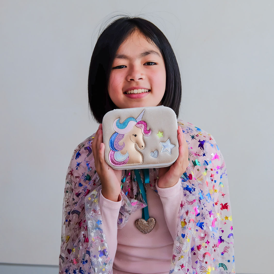Mimi &amp; Lula - Jewellery Box - Velvet Unicorn
