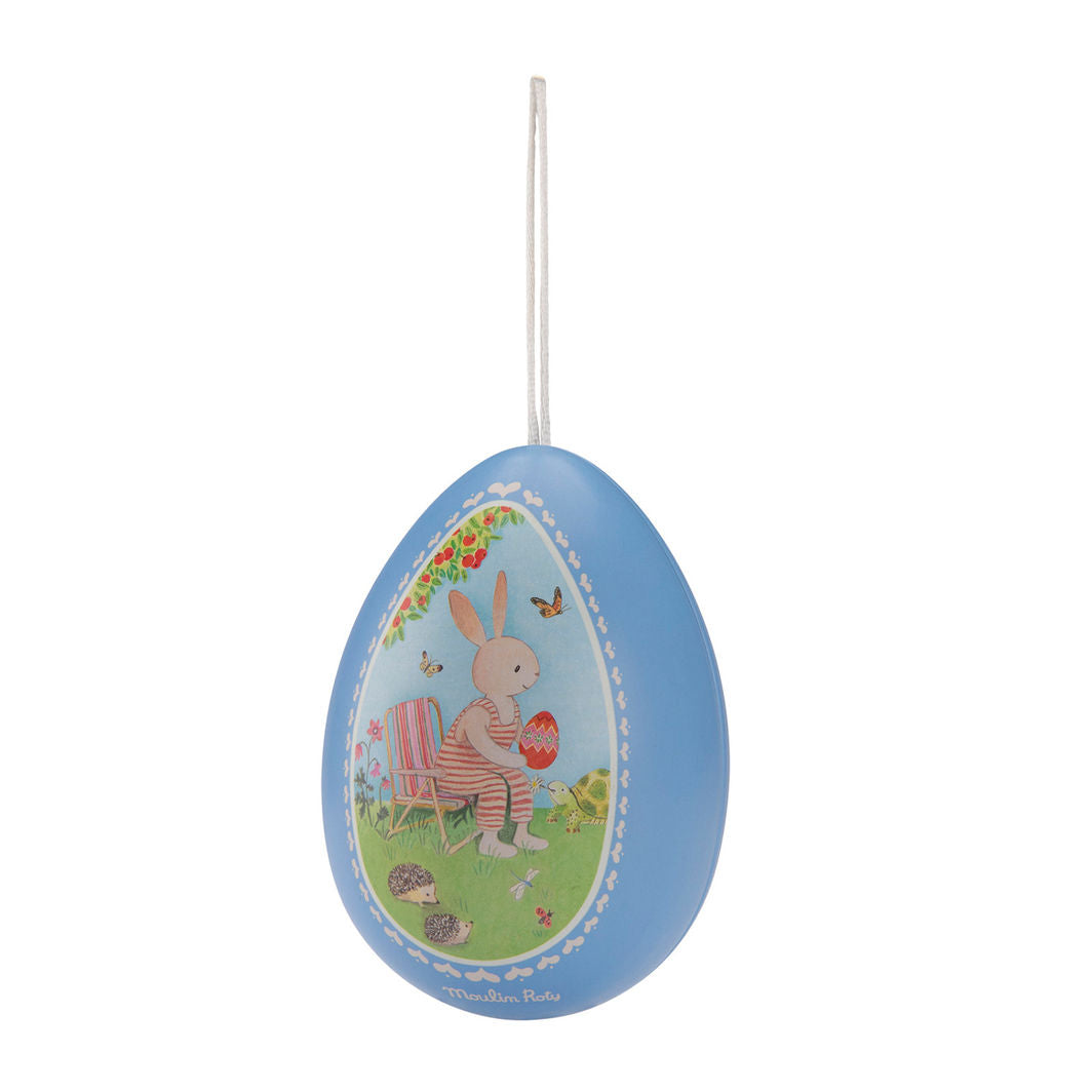 Moulin Roty Small Metal Easter Egg, La grande famille