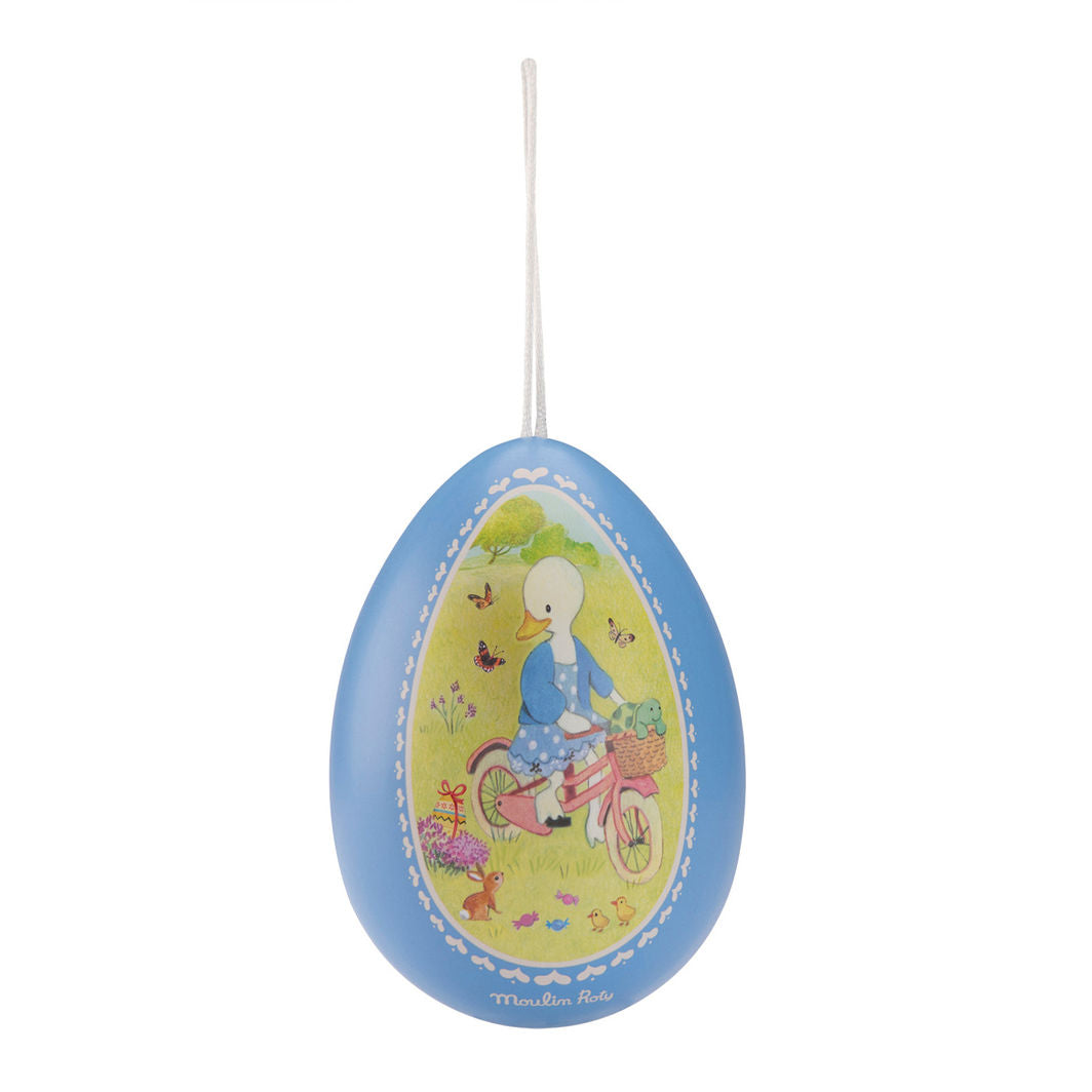 Moulin Roty Small Metal Easter Egg, La grande famille