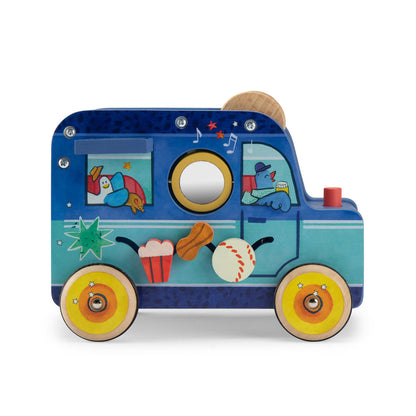 Moulin Roty Activity Toy, Multicar - Puce &amp; Pilou