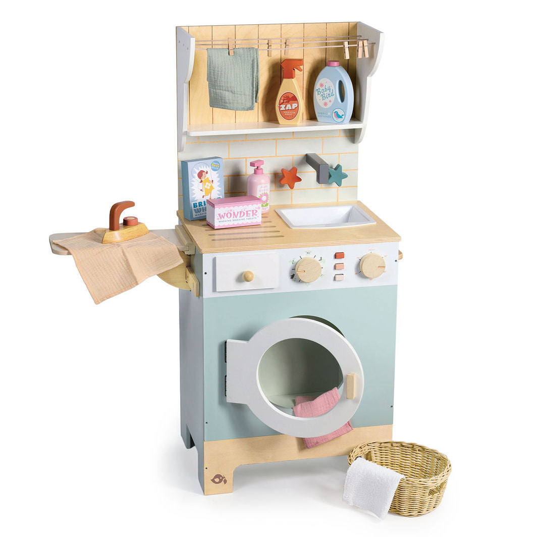 Tender Leaf Wooden Washing Machine