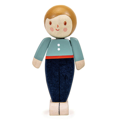 Tender Leaf Doll for Dollhouse, We Are Family - Ivory Father