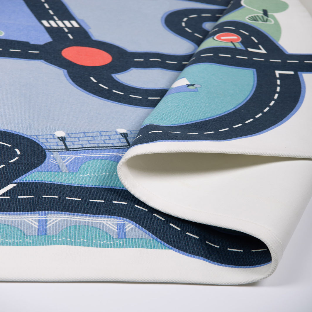 Moulin Roty Play Mat with Car Track, Avenue du Moulin
