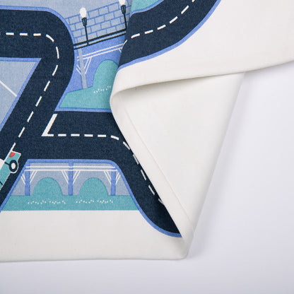 Moulin Roty Play Mat with Car Track, Avenue du Moulin