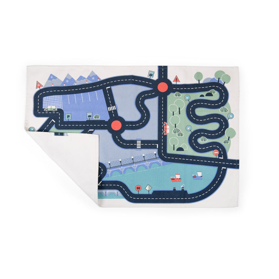Moulin Roty Play Mat with Car Track, Avenue du Moulin