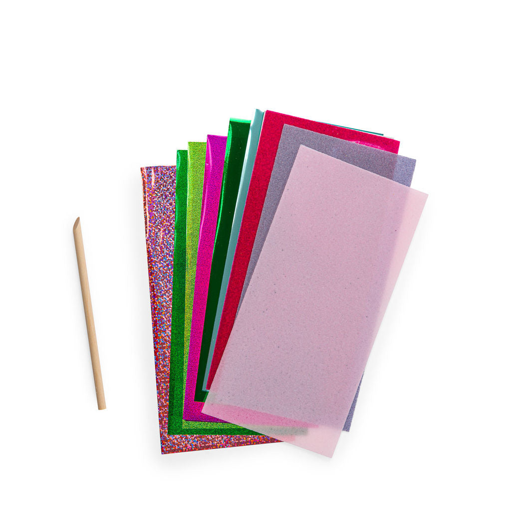 Moulin Roty Transfer Sheet, Fantasy Board Decorative Sheet - Les Rosalies