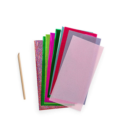 Moulin Roty Transfer Sheet, Fantasy Board Decorative Sheet - Les Rosalies