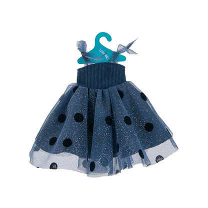 Moulin Roty Cloth Doll with Wardrobe Suitcase and Evening Dresses - Les Parisiennes