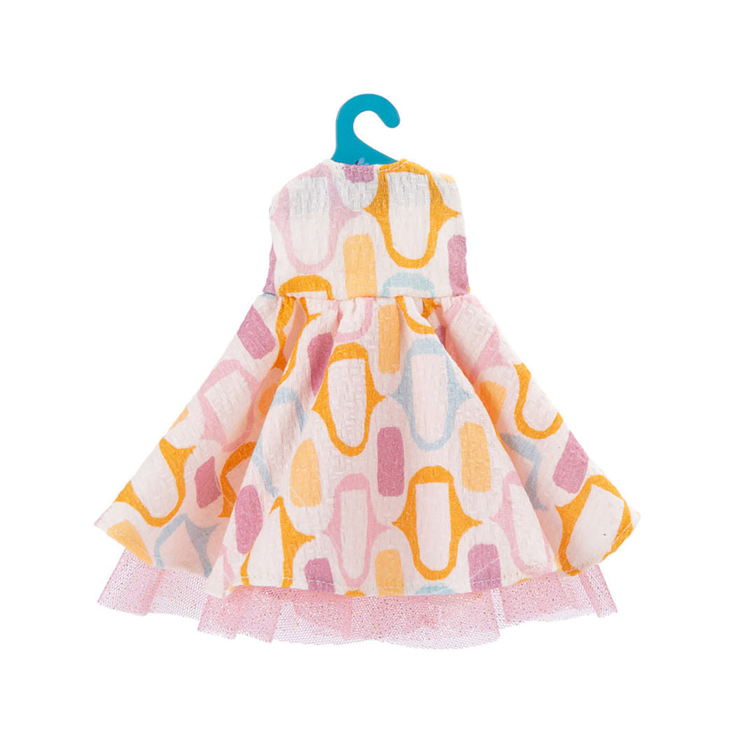 Moulin Roty Cloth Doll with Wardrobe Suitcase and Evening Dresses - Les Parisiennes