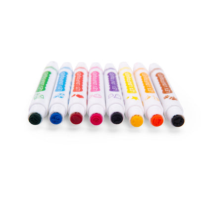 Moulin Roty Set of 8 Stamp Pens, Les Loufoques