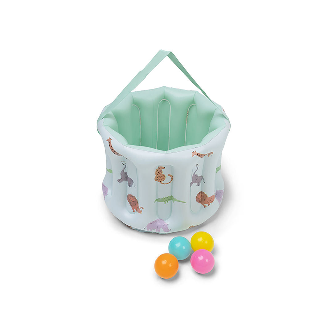 Swim Essentials, 210 cm Pool - Safari Adventure with Slide