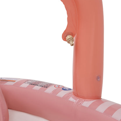 Swim Essentials, 210 cm Paddling Pool - Mermazing Adventure with Slide