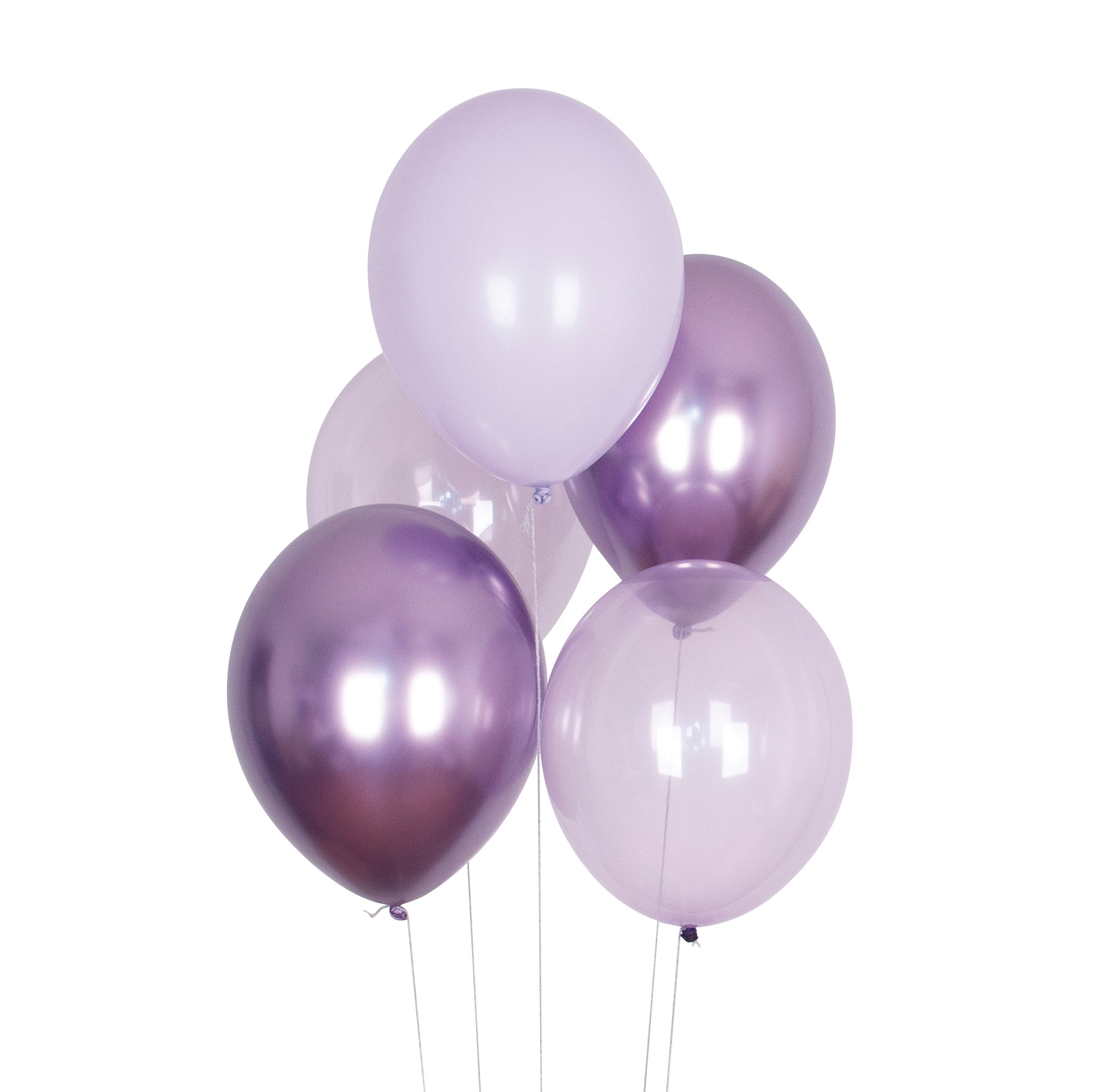 My Little Day Balloons, Lilac Mix - Pack of 10