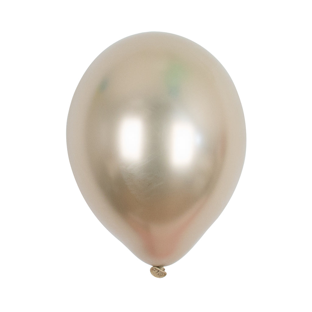 My Little Day Balloons – Metallic Chrome Gold (Pack of 5)