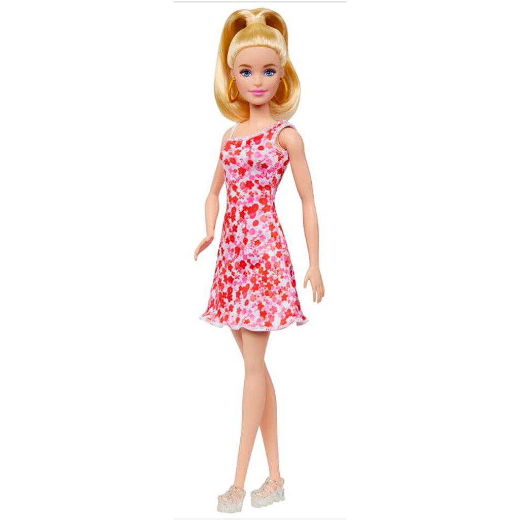 Barbie Fashionista Doll, Petite Floral Dress