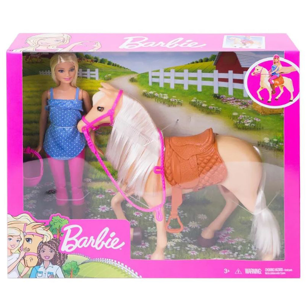 Barbie Doll with Horse