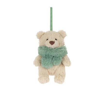 Jellycat Christmas decoration, Bartholomew Bear Jr. Winter decoration - 10 cm