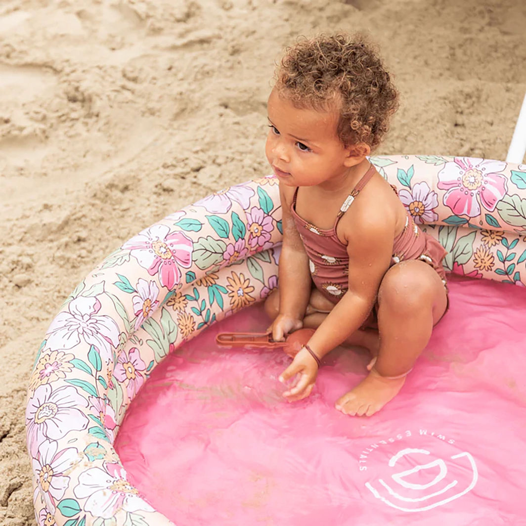 Swim Essentials, 100 cm Paddling Pool - Blossom
