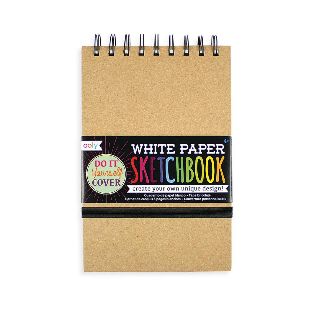 Ooly Skitseblok - DIY - Hvid 13x19 cm