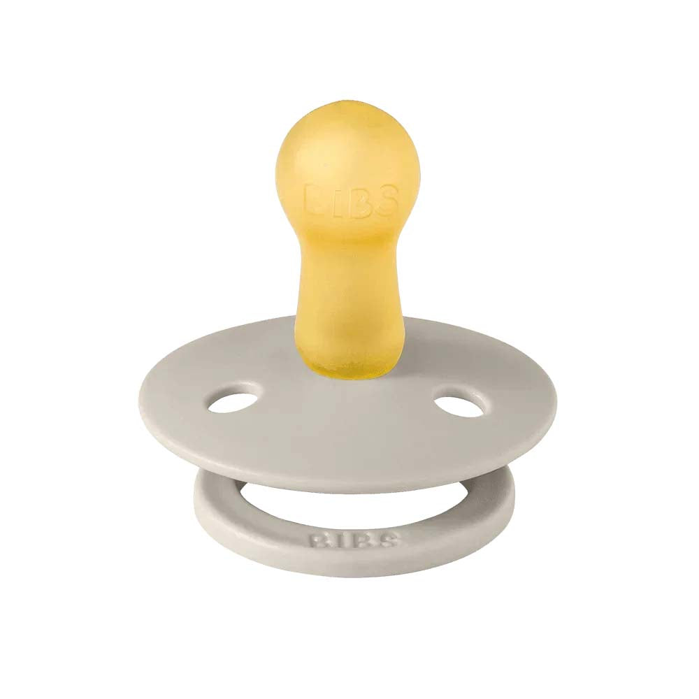 Bibs Pacifier in Natural Rubber, Size 2 – Sand