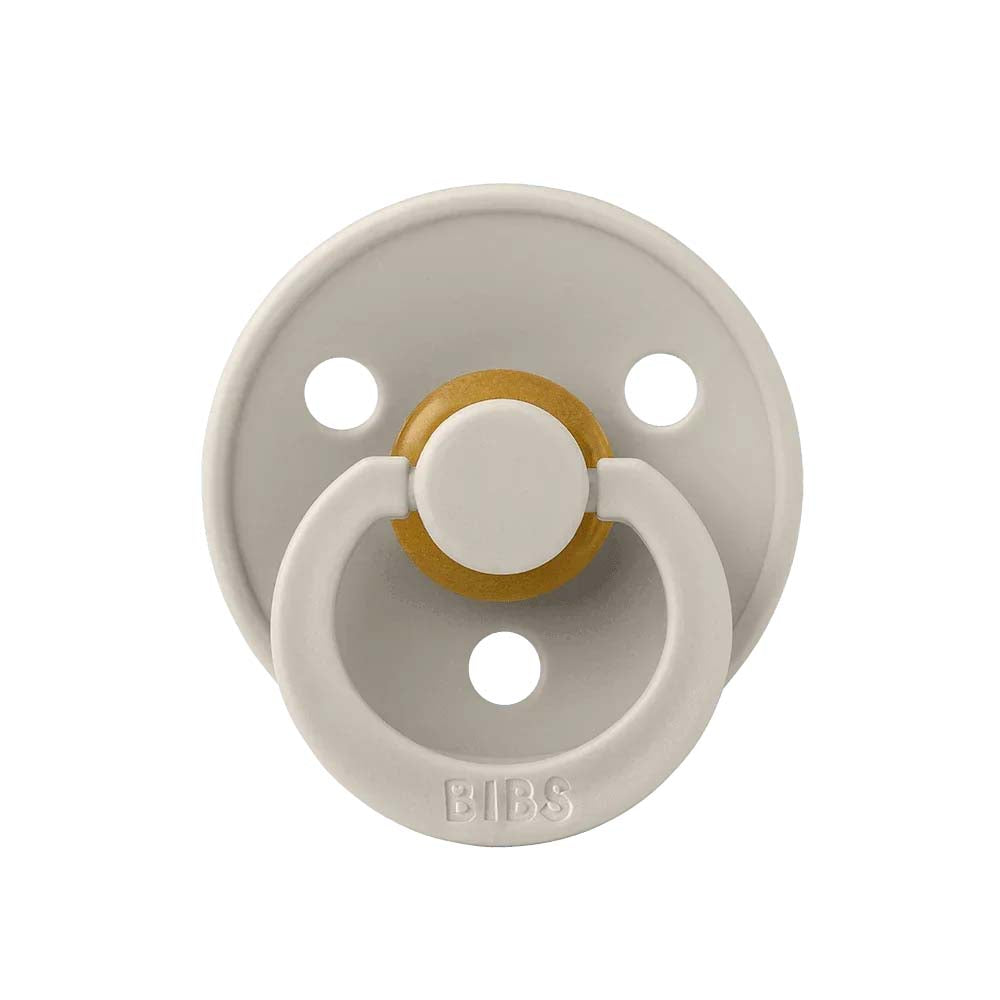 Bibs Pacifier in Natural Rubber, Size 2 – Sand
