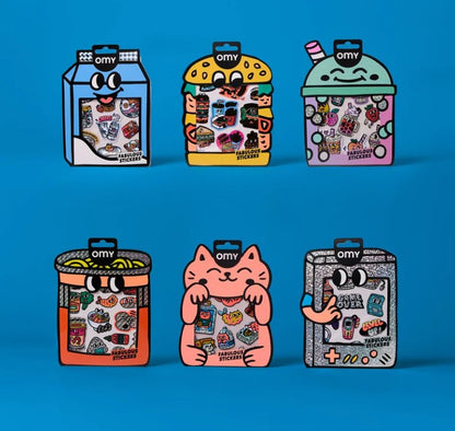Omy Stickers, Bubble Tea