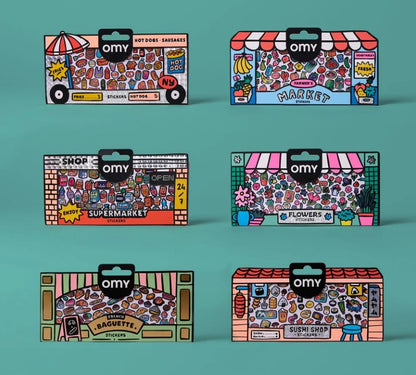Omy Stickers, Boutique – Baguette