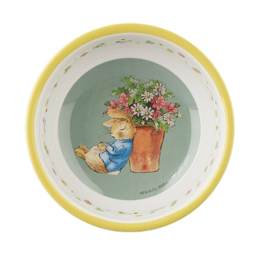 Petit Jour Paris, Peter Rabbit Bowl - Yellow