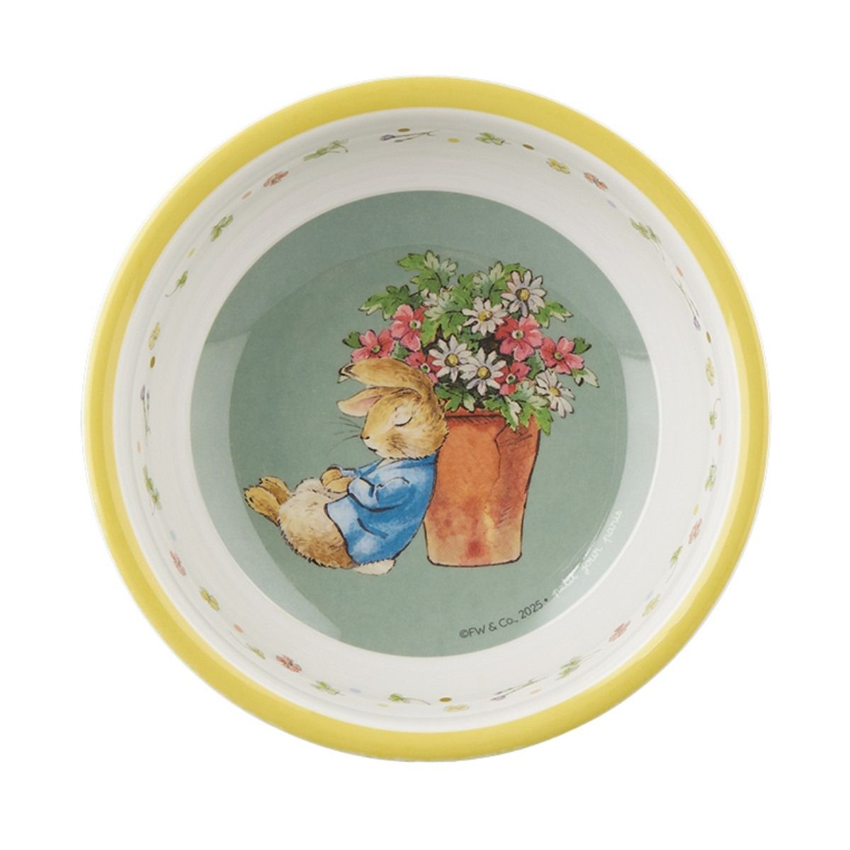 Petit Jour Paris, Peter Rabbit Bowl - Yellow