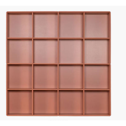 By Aulum Bronx Wall Shelf, Depth 23 or 33 cm - Rusty