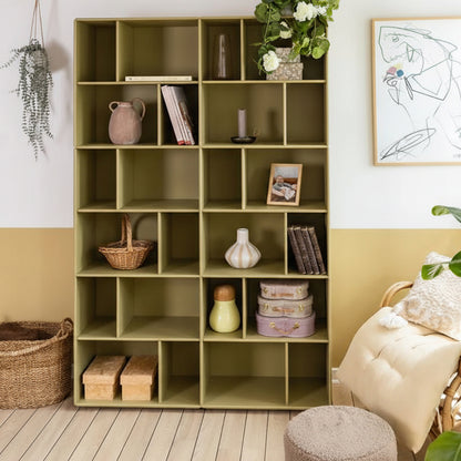 By Aulum Brooklyn gulvreol, 117x177 cm - Olive