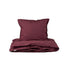 Studio Feder juniorsengetøj, økologisk percale - Burgundy