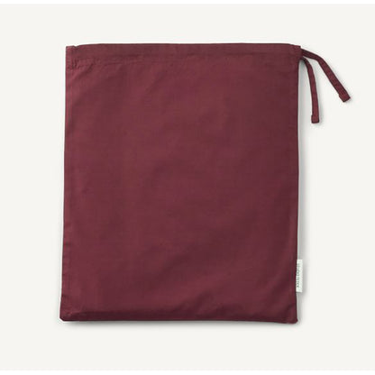 Studio Feder Baby Bedding Set, Organic Percale – Burgundy