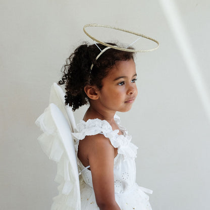 Mimi &amp; Lula Headband, Angel Halo Christmas