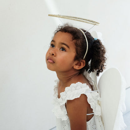 Mimi &amp; Lula Headband, Angel Halo Christmas
