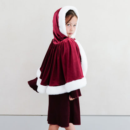 Mimi &amp; Lula Cape, Red Mrs. Claus