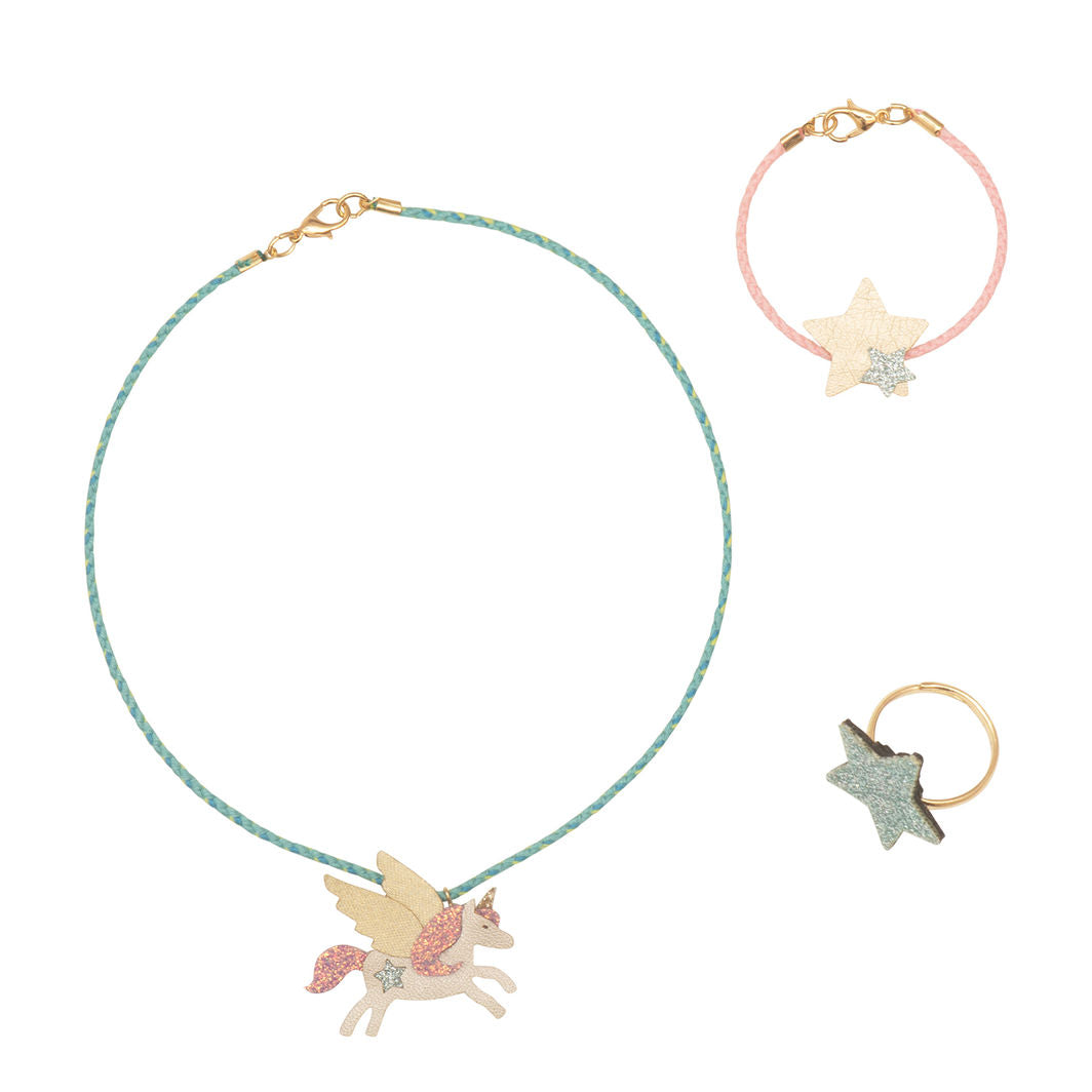 Mimi &amp; Lula, Jewelry Set – Flying Unicorn Dreamland