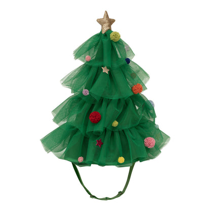 Mimi &amp; Lula Hat, Green Christmas Tree