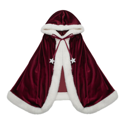 Mimi &amp; Lula Cape, Red Mrs. Claus
