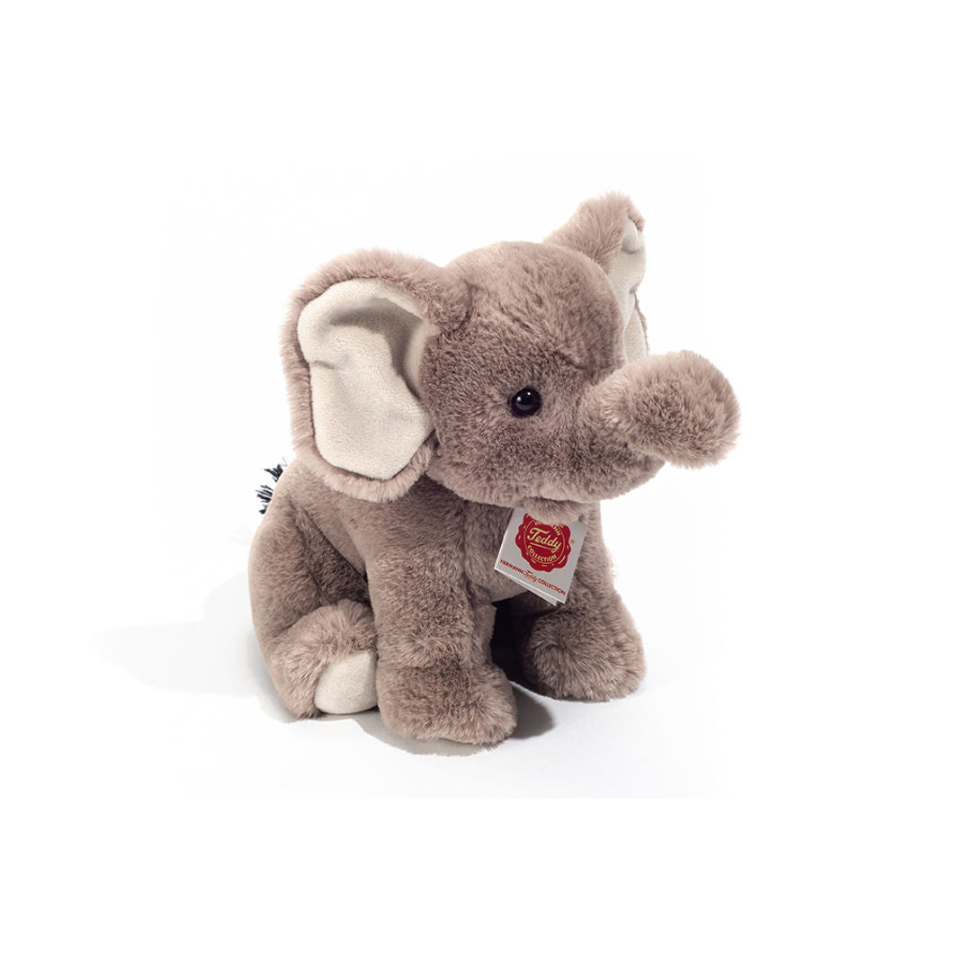 Teddy Hermann Plush, Sitting Elephant - 25 cm