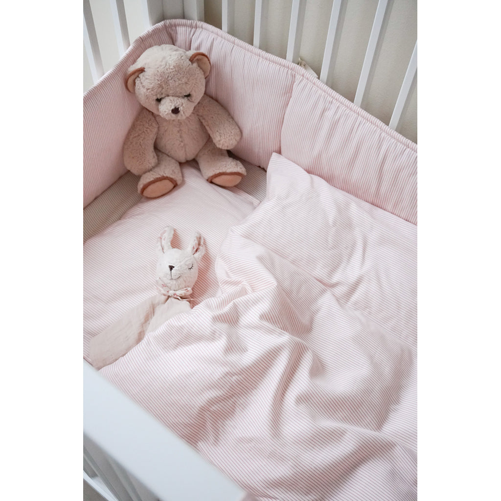 Cam Cam babysengetøj, økologisk, GOTS - Classic Stripes Rose