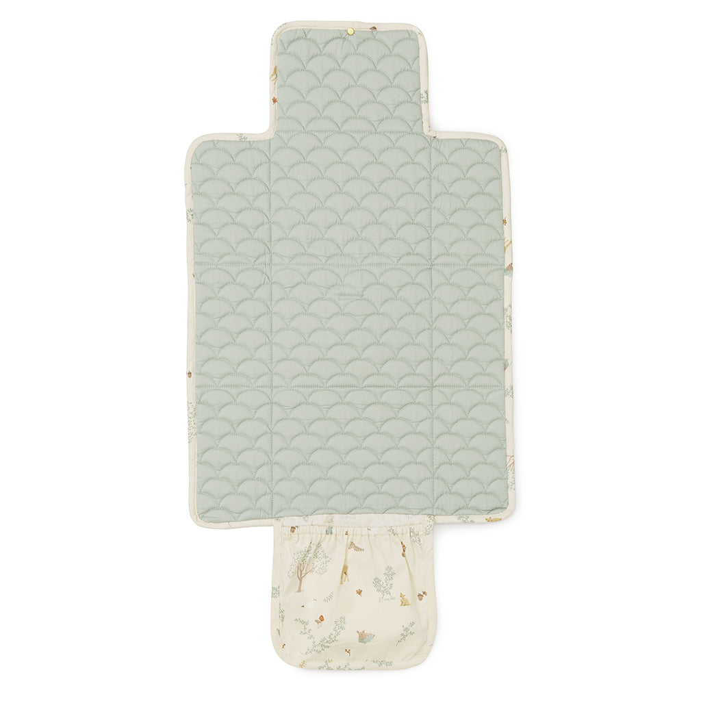 Cam Cam Quilted Changing Mat - OCS - Woodland