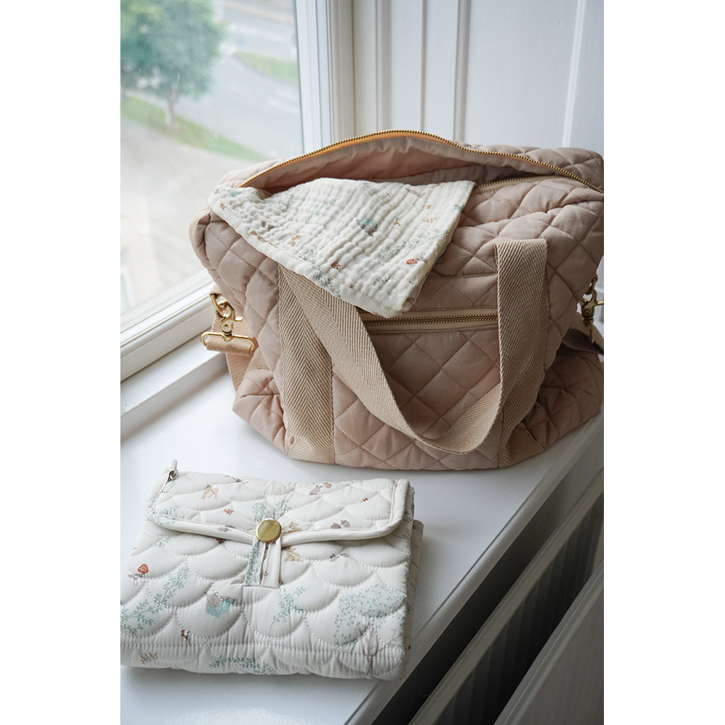 Cam Cam muslin babytæppe, økologisk - GOTS - Woodland