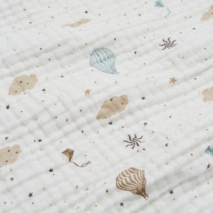 Cam Cam Muslin Baby Blanket, Organic, GOTS - Dreamland