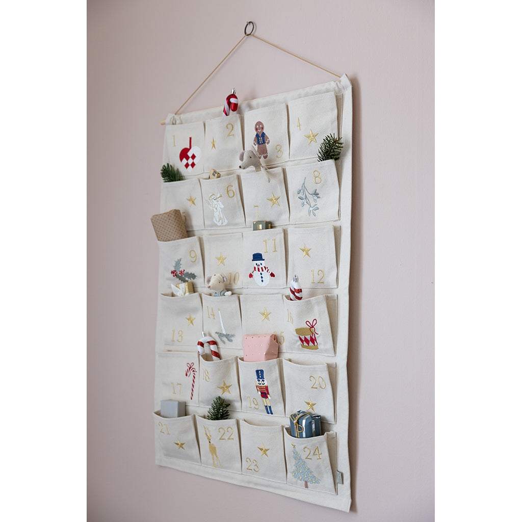 Cam Cam Christmas Calendar, Organic, GOTS Certified – Beige