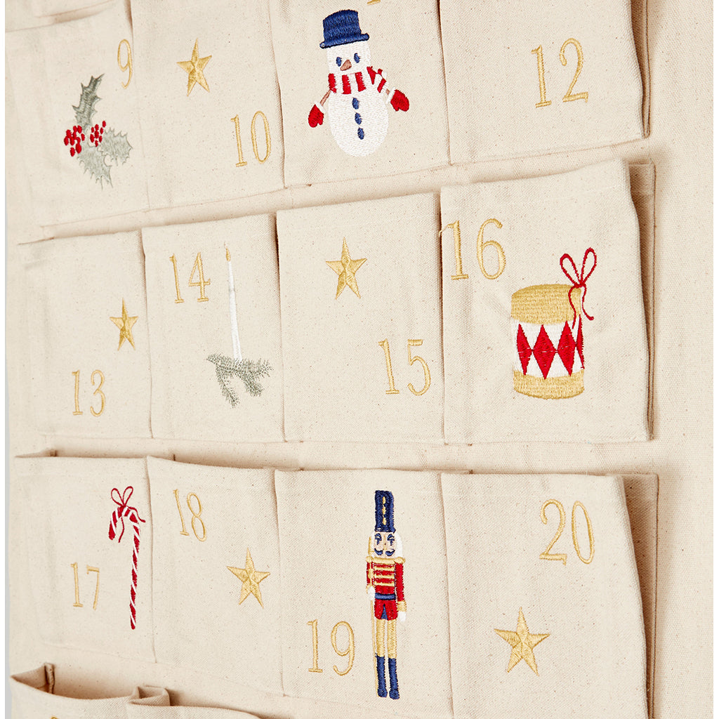 Cam Cam Christmas Calendar, Organic, GOTS Certified – Beige