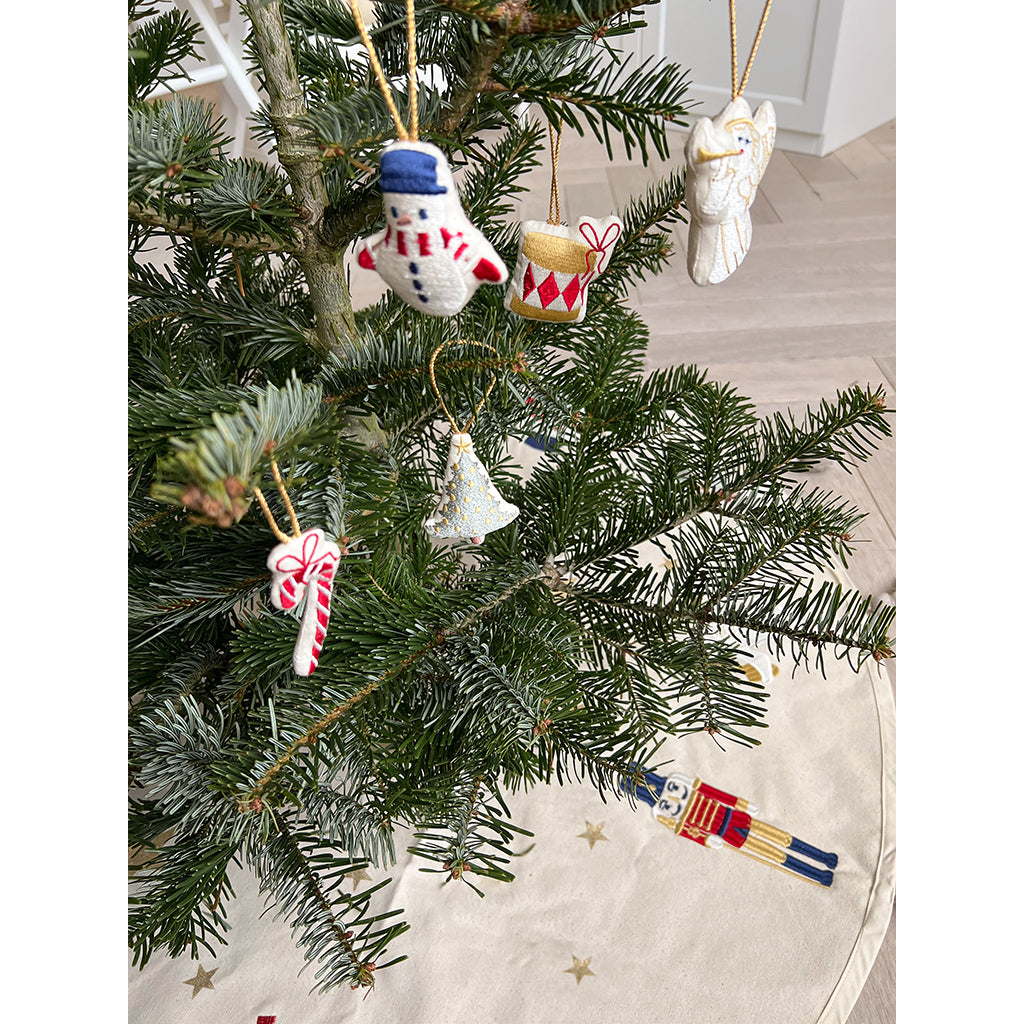 Cam Cam Christmas Tree Skirt, GOTS - Beige
