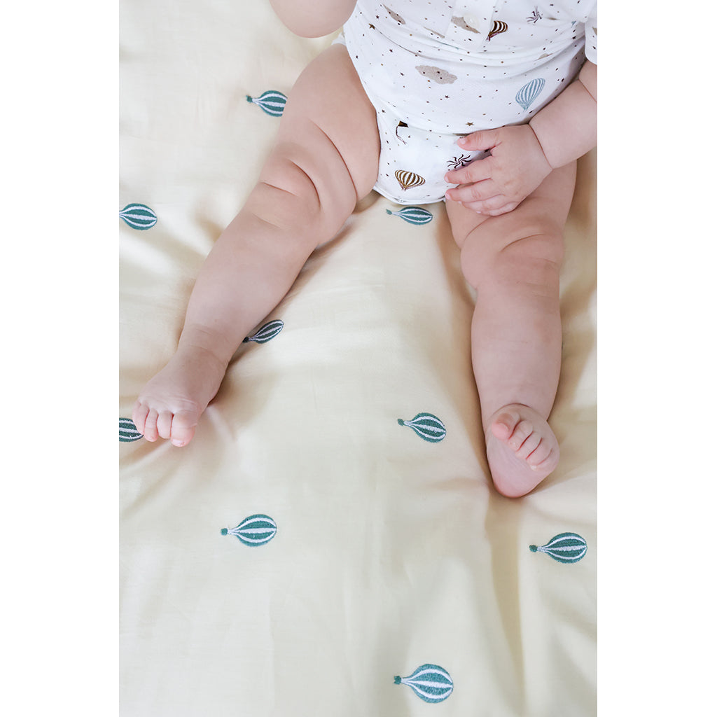 Cam Cam Baby Bedding, Organic, GOTS, Embroidered - Dreamland